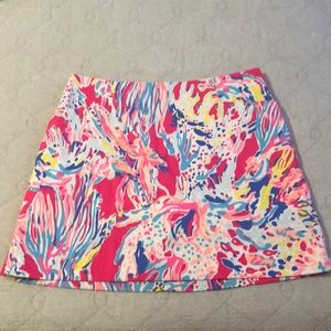 Lilly Pulitzer Marigold Skort Size 2
